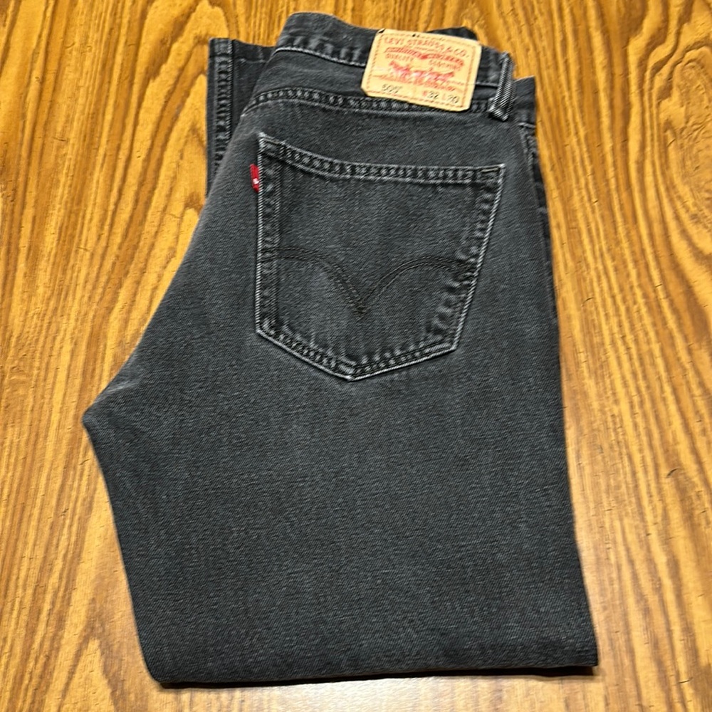 Levi’s 505 Straight fit Men’s W32-L26 like new Black